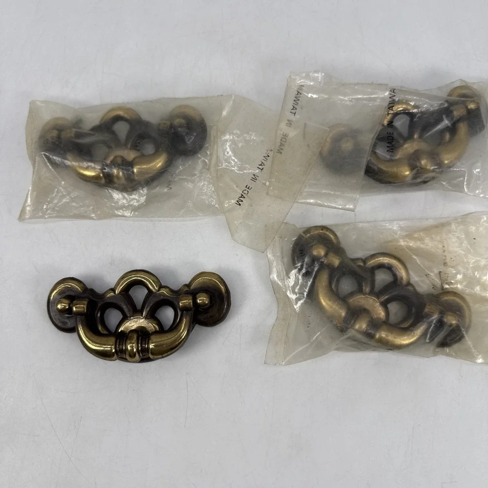 Vintage Chippendale Drawer Handle Bail Pulls Lot 4